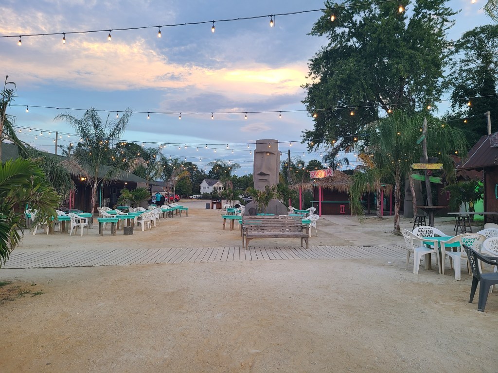 Relaxing at Solomon’s&nbsp;Island